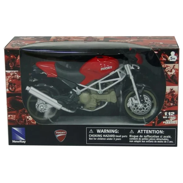Sunman 1:12 Ducati Monster S4 - Resim 2