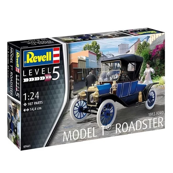 Revell 1913 Ford Model T Roadster - Resim 2
