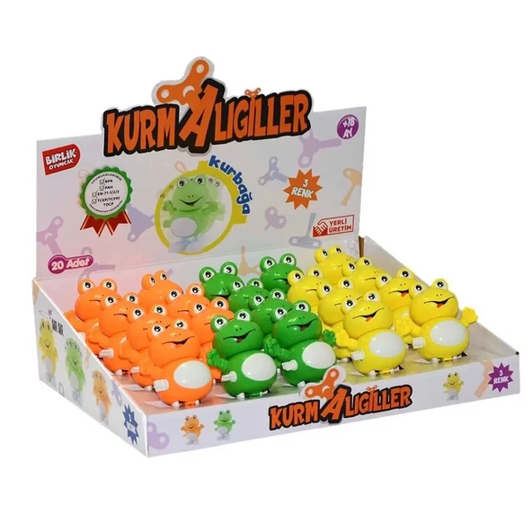 Birlik Kurmalıgiller 3 Renkli Kurbağa - Resim 4