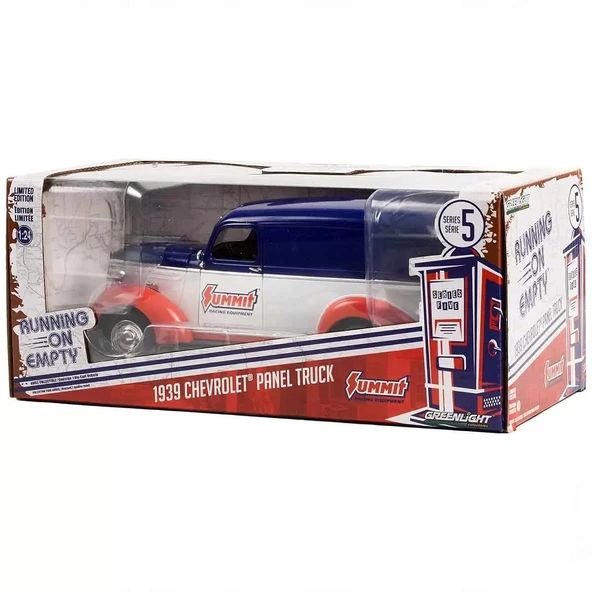 Greenlight 1:24 1939 Chevy Panel Truck - Resim 3