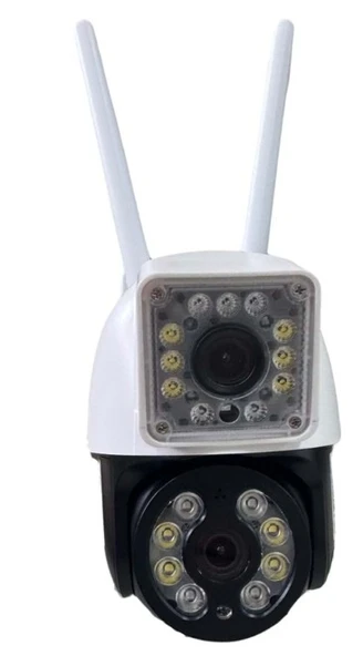O-KAM Pro 3012 Wi-Fi 3MP+3MP 10X PTZ Çift Kamera ürün görseli 1