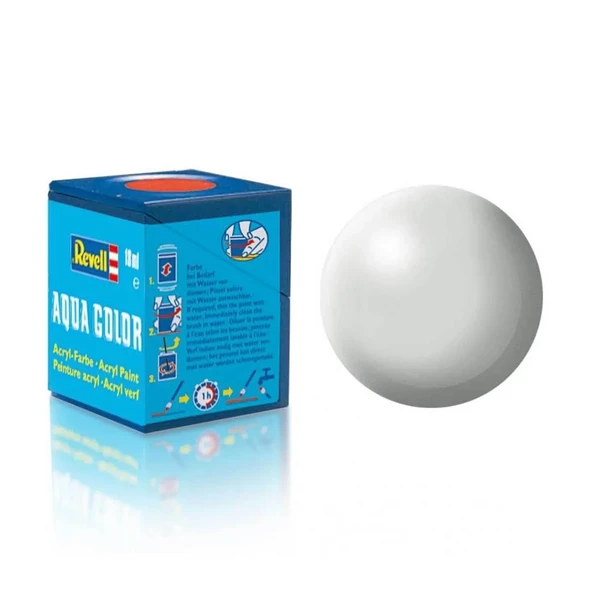 Revell 371 - Aqua Color Light Grey Silk - Mat Boya- 18 ml ürün görseli 1