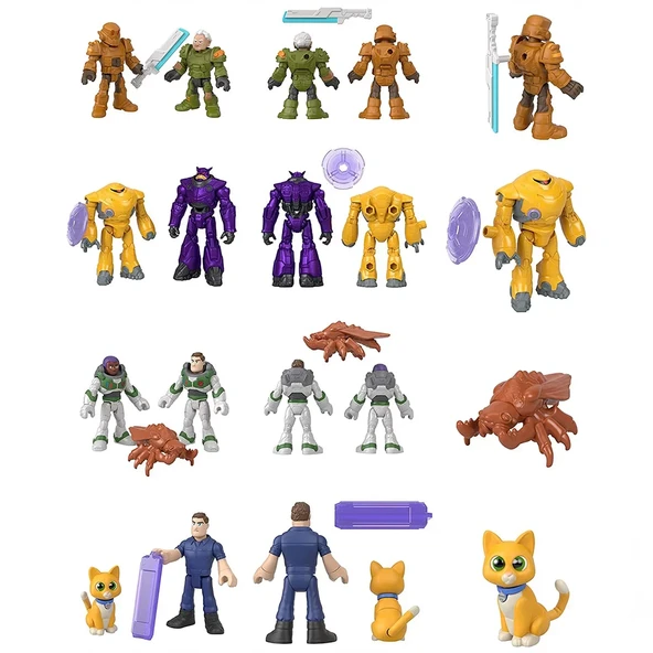 Imaginext Lightyear Figür Seti HGT30 - Resim 5