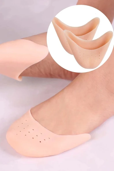 2 Li Silikon Parmak Gömleği Ayak Parmak Koruyucu Tüm Parmakları Kapatan Ayak Bunyon Gömlek ürün görseli 1