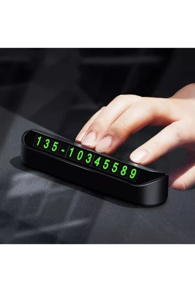 Araç Park Telefon Numaratörü Aç Kapa Oto Numaratik ürün görseli 1