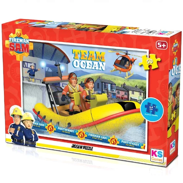 KS Fireman Sam 50 Parça Puzzle ürün görseli 1