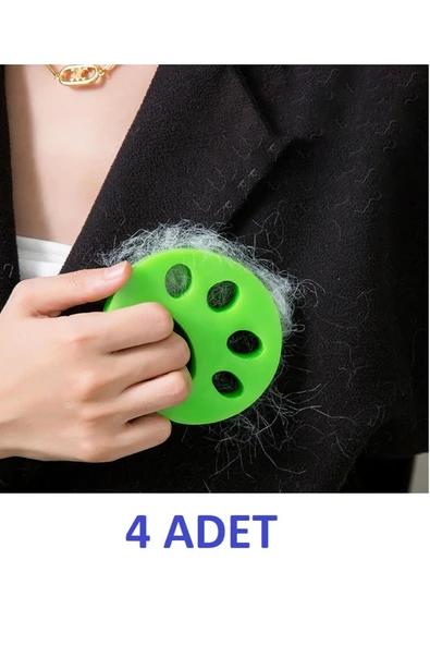 Çamaşır Makinesi Ve Evcil Hayvanlar İçin Tüy Toplayıcı Yıkanabilir Aparat 4 Adet (5166) ürün görseli 1