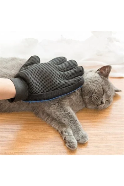 Biomak® Tüy Toplayan Kedi Temizleme Eldiveni Tüy Toplama Eldiveni ürün görseli 1