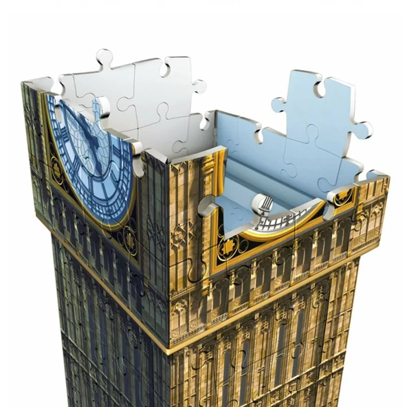 Ravensburger Big Ben Saat Kulesi 3D Puzzle - Resim 3