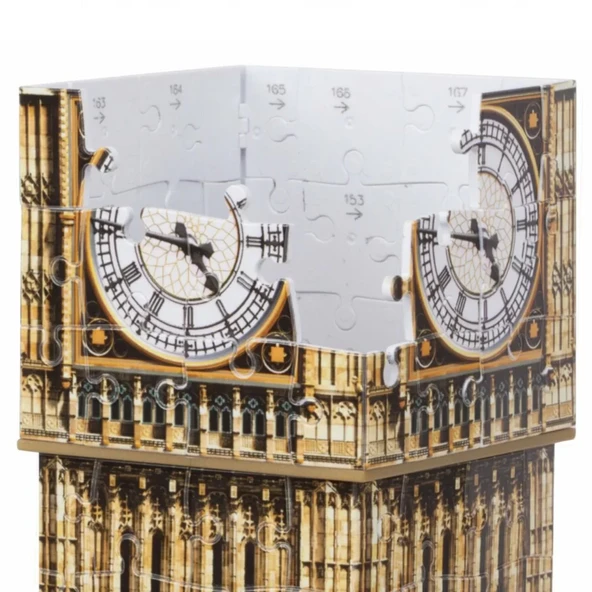 Ravensburger Big Ben Saat Kulesi 3D Puzzle - Resim 4