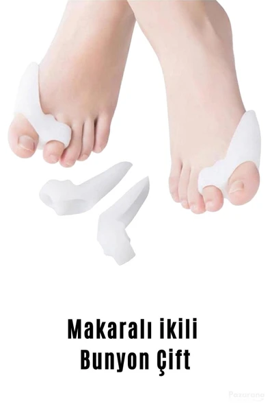 Ayak Bunyon Koruyucu Makaralı 2'li Set Silikon Bunyon Koruyucu ürün görseli 1