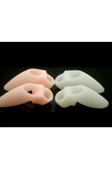 Ayak Bunyon Koruyucu 2 Parmağa Geçen Makaralı Set Ten Rengi ürün görseli 1