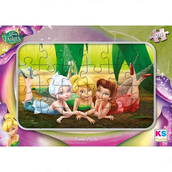 Fairies 24 Parça Frame Puzzle - Resim 2