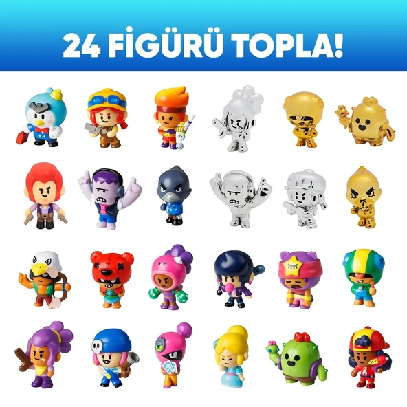 Brawl Stars 8'li Delüks Figür - Resim 5