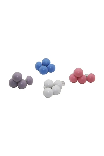 BlackShop 4PCS - SADE PLASTİK MANTAR İĞNE PLASTİK UÇLU YORGAN KLİPSİ NEVRESİM TUTUCU 10642 ürün görseli 1