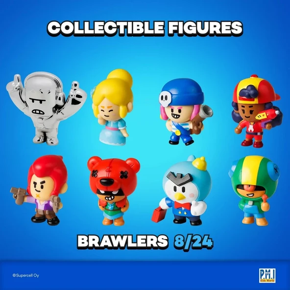 Brawl Stars 8'li Delüks Figür - Resim 4