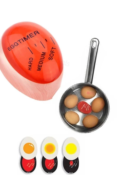 23LWQ1QWL Renk Değiştiren Yumurta Zamanlayıcı Yumurta Haşlama Derecesi 1 ADET LLAKS297D7 109959 ürün görseli 1