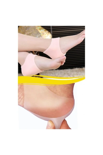 Buffer® Silikon Plastik Topuk Dikeni Koruyucu Topuk Gömleği 2 Adet ürün görseli 1