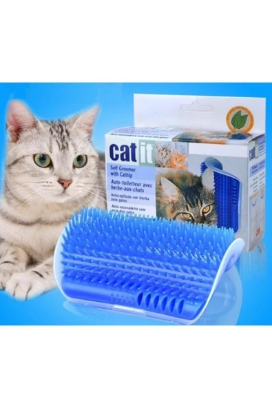 Catit Kedi Kaşınma Aparatı Mavi - Resim 2