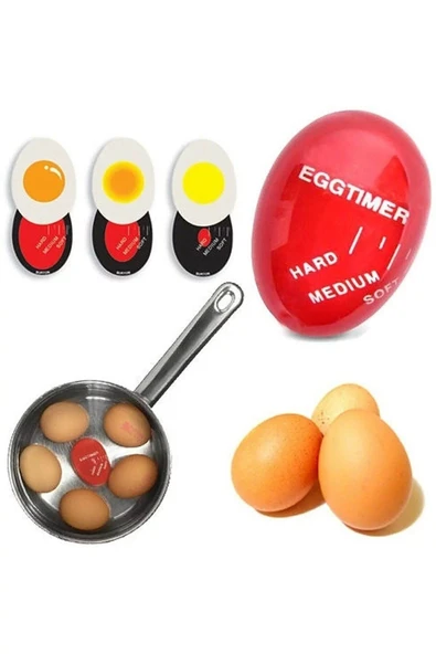 Aveo 1 Adet Dublör Yumurta Zamanlayıcı Egg Timer ürün görseli 1