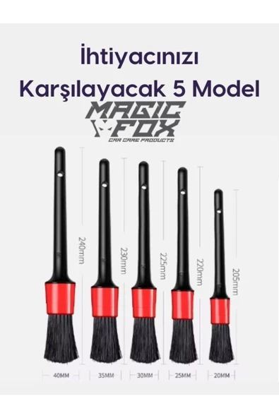 Detaylı Araba Temizlik Fırçası  Seti ürün görseli 1