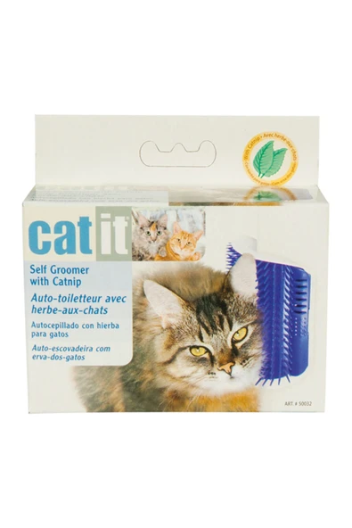 Kediler Için Catnipli Kaşınma Fırçası 9 / 13 Cm ürün görseli 1