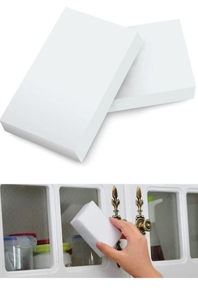 Sihirli Sünger Pratik Temizlik Magic Sponge 2 Adet ürün görseli 1
