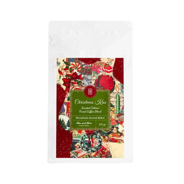 Christmas Kiss 2025 Coffee - Macadamia Aromalı Filtre Kahve 200 G ürün görseli 1