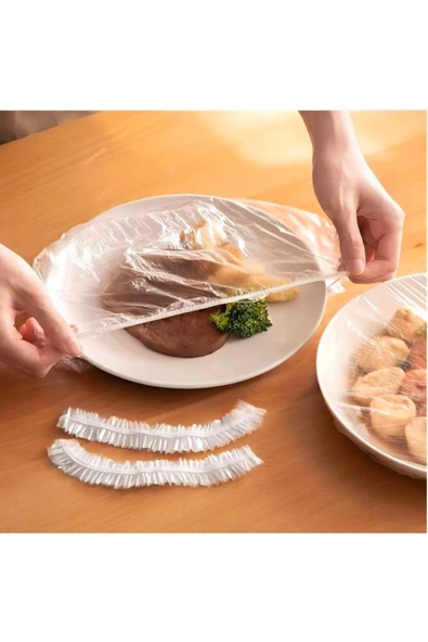 Lastikli Tencere Ve Tabak Bonesi 100 Adet (24cm) ürün görseli 1