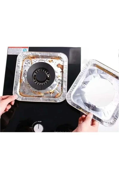 Folyo Ocak Koruyucusu 10'lu Paket ürün görseli 1