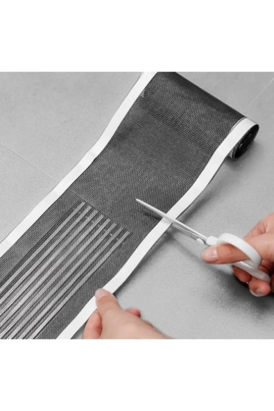 Mutfak Banyo Balkon Gider Süzgeci Ve Sineklik Tamir Kiti 12 Cm  4 Metre ürün görseli 1