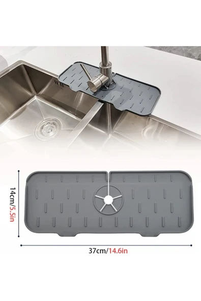 Mutfak Banyo Lavabo Kenarı Silikon Matı - Resim 4