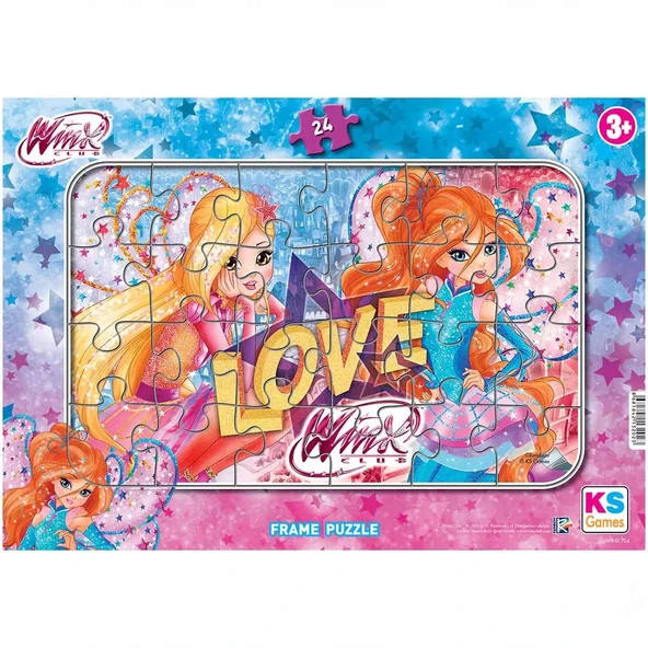 Winx 24 Parça Frame Puzzle ürün görseli 1