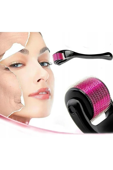 Dermaroller 1.00mm 540 İğneli Saç Cilt Bakımı Skin Derma Roller ürün görseli 1