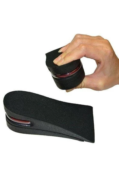Aveo 2 Adet Konforlu Hava Yastıklı Boy Uzatıcı Tabanlık 7 Cm Boy Uzatıcı Kadın Erkek ürün görseli 1