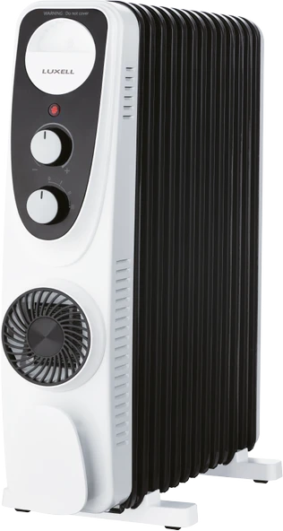 Luxell Lux13-Fp-Bw 13 Dilim 2900 Watt Turbo Fanlı Yağlı Radyatör ürün görseli 1