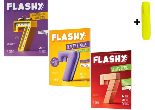 Flashy 7.sınıf Practice Book + Skills Book + Test Book Yeni ürün görseli 1
