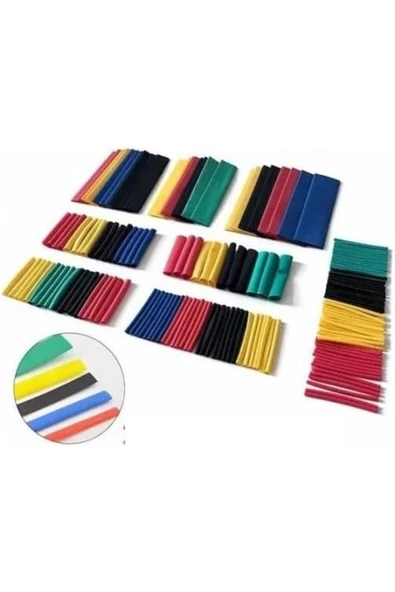 ŞirinShop Parça Set Isıyla Daralan Makaron Kablo Koruyucu Kılıf 1108107 ürün görseli 1