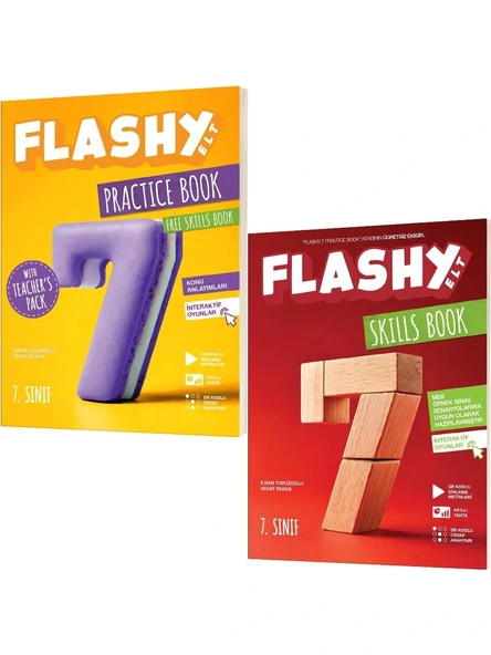 Flashy 7.sınıf Practice Book + Skills Book Yeni ürün görseli 1