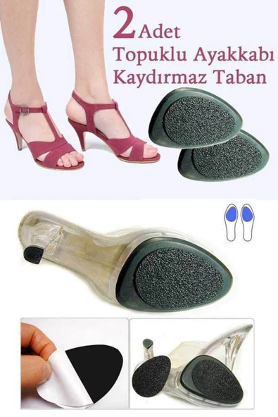 Topuklu Ayakkabı Altına Yapışan Kaydırmaz (2Lİ) ürün görseli 1