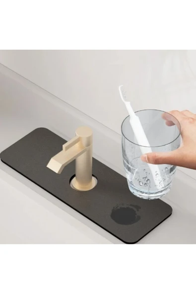 Su Emici Sihirli Lavabo Kenar Matı 38x13cm MC-605 ürün görseli 1