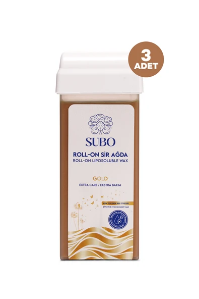 SUBO ROLL-ON SİR AĞDA GOLD 3X100  ml - Resim 4