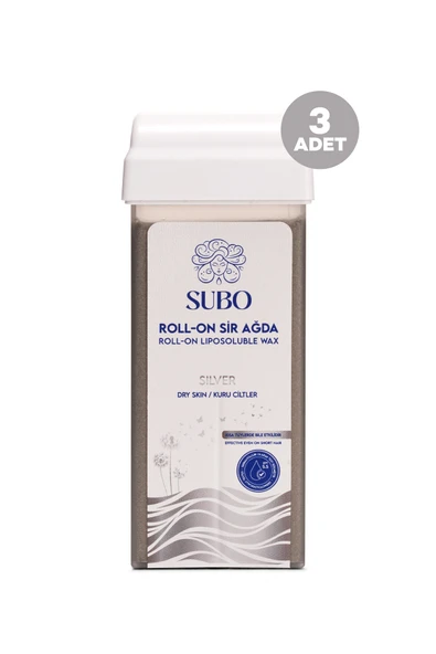 SUBO ROLL-ON SİR AĞDA SİLVER 3X100  ml - Resim 4