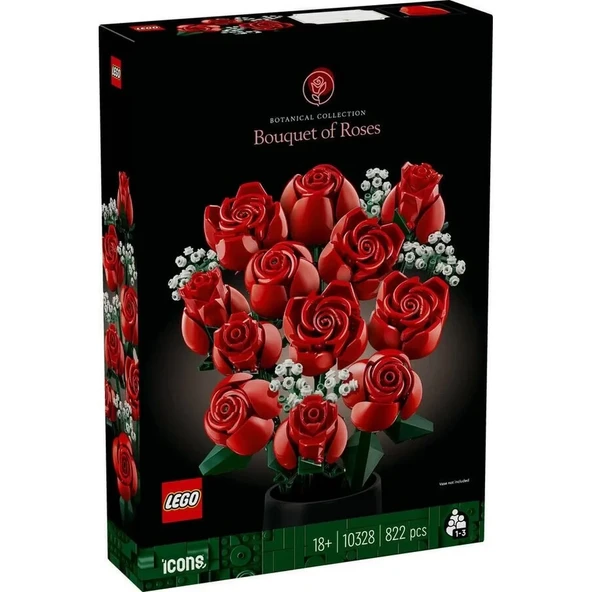 LEGO Icons Gül Buketi 10328 - Resim 2