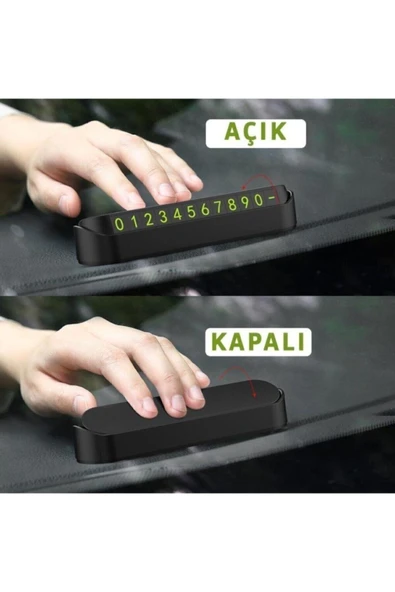 Tel Fosforlu Araç Içi Numaratör - Resim 2