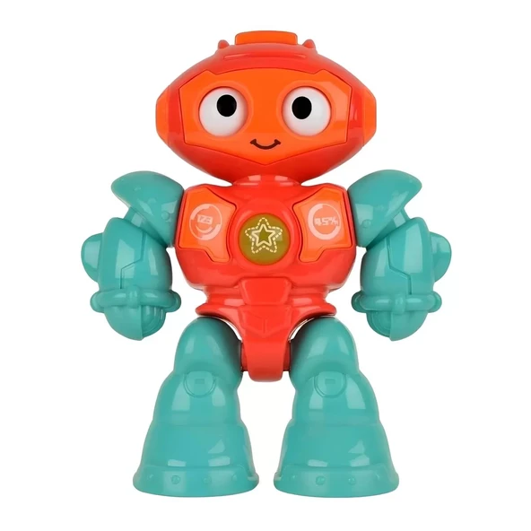 Taklit Sesli Çok Fonksiyonlu Işıklı Mini Robot ürün görseli 1