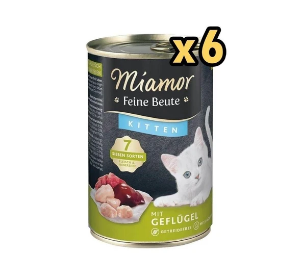 Miamor Vd Tavuklu Yavru Kedi Çorbası 135 Ml x 6 Adet ürün görseli 1