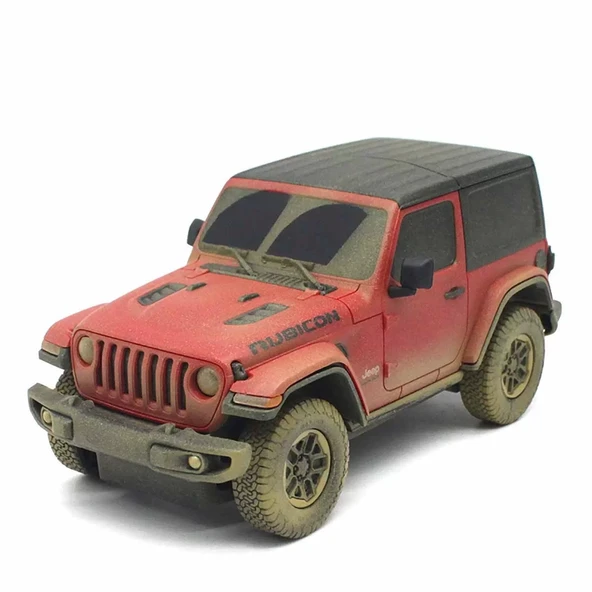 1:24 Jeep Wrangler Rubicon Muddy Uzaktan Kumandalı Araba ürün görseli 1