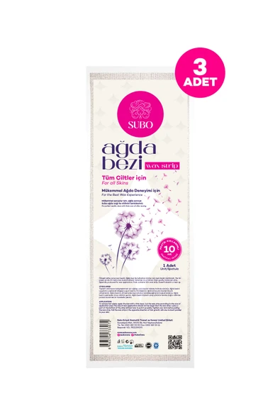 SUBO AĞDA BEZİ 3X10 MT DİLİ ml - Resim 2