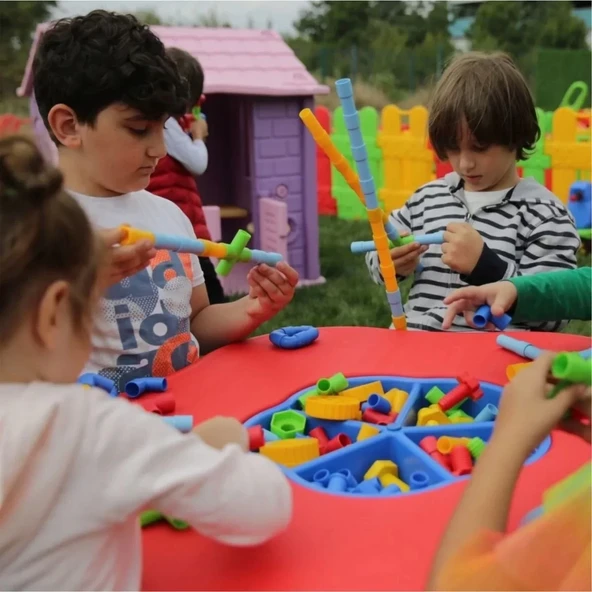 Tekerlekli Boru Lego 72 Parça - Resim 3